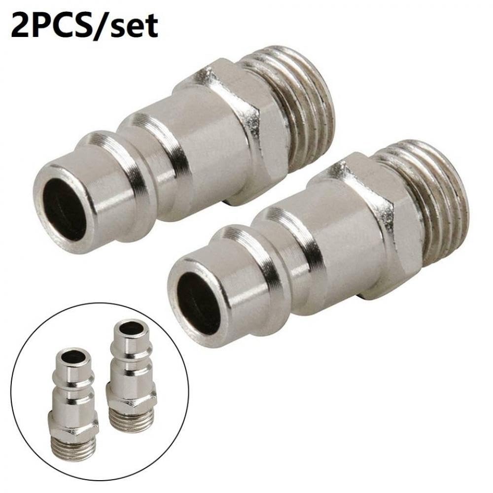 2pcs Universal Schnellfreisetzung Euro -im Euro -Stil komprimierter Luftleitungskuppl -Anschluss an 1/4 Zoll männliches pneumatisches Accessoires 2pcs Universal Schnellfreisetzung Euro -im Euro -Stil komprimierter Luftleitungskuppl -Anschluss an 1/4 Zoll männliches pneumatisches Accessoires von SSUMCUWR