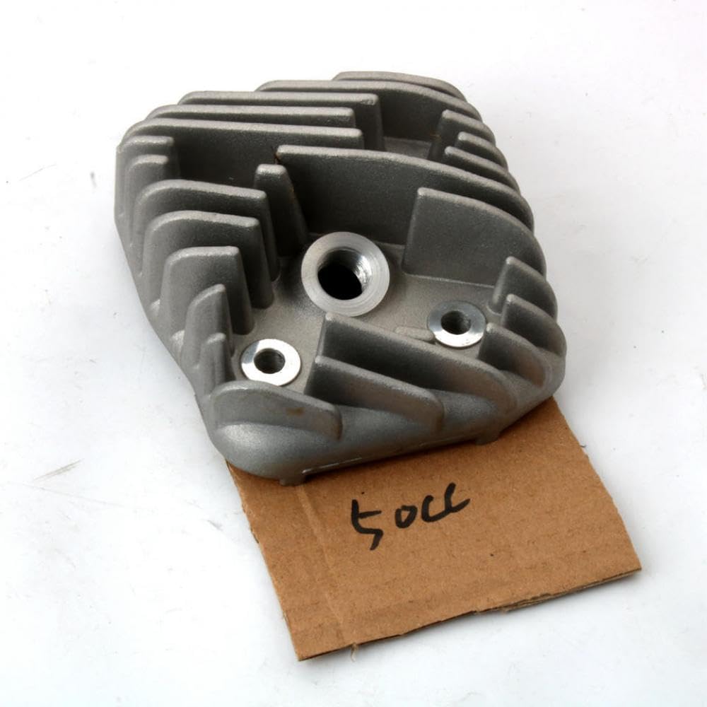 50ccm 70 Zylinderkopf kompatibel mit verschiedenen 50ccm 2 Takten und Fahrrädern(40mm 50cc) von SSUMCUWR
