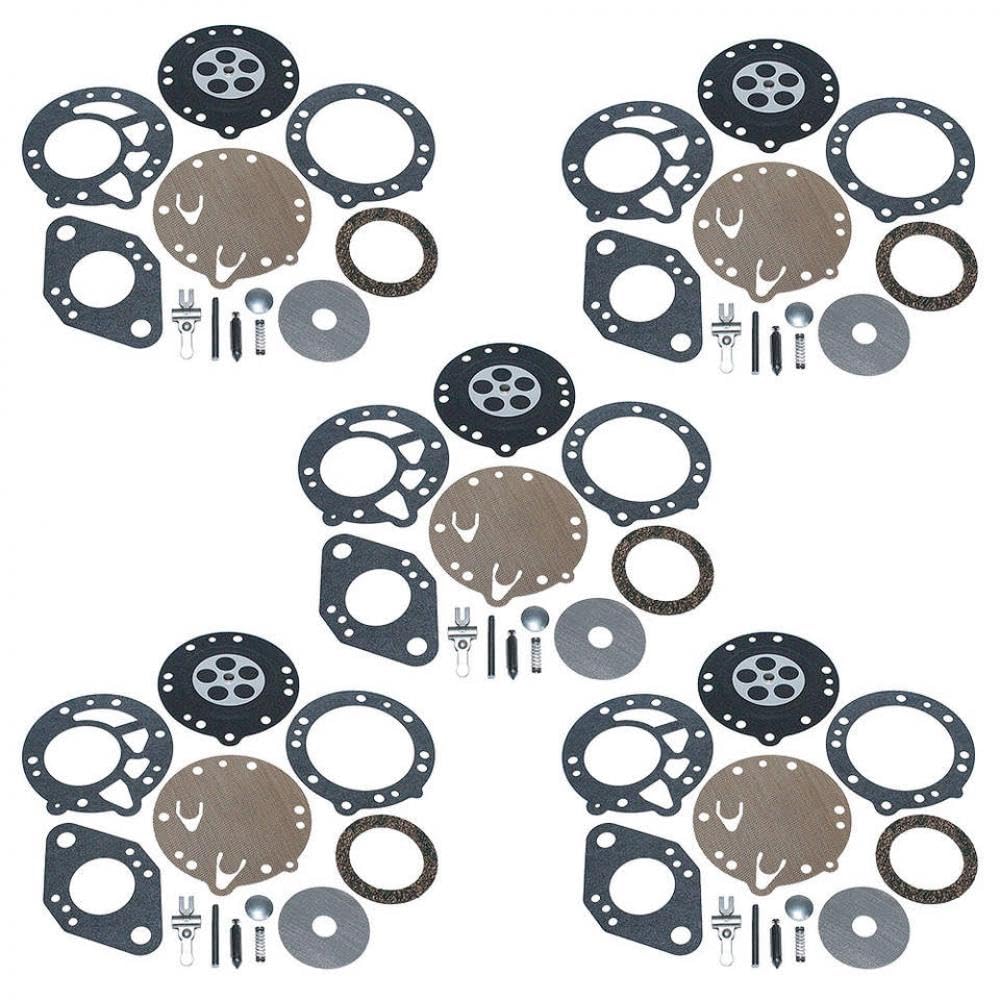 5pcs Carburetor Membran Reparaturkit kompatibel mit verschiedenen Modellen von Kettensägen wie TS350 TS360 RB-42 5pcs Carburetor Membran Reparaturkit kompatibel mit verschiedenen Modellen von Kettensägen wie TS350 TS360 RB-42 von SSUMCUWR