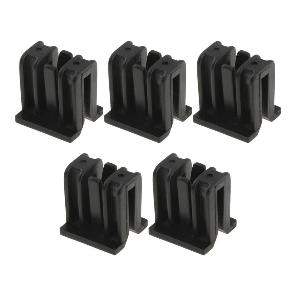 5pcs Schwarze Wischer Dekorative Plattenabflektor -Racks Subkapakatklammern Klemmungen Befestigungselemente, die mit verschiedenen Automodellen kompatibel sind 5pcs Schwarze Wischer Dekorative Plattenabflektor -Racks Subkapakatklammern Klemmungen Befestigungselemente, die mit verschiedenen Automodellen kompatibel sind von SSUMCUWR