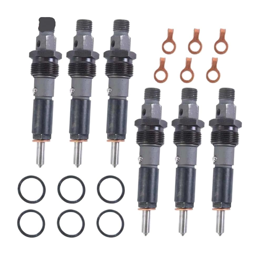 6PCS -Kraftstoffeinspritzdüsen kompatibel mit 5.9L KDAL59P6 Düsenhalter P7100 6PCS -Kraftstoffeinspritzdüsen kompatibel mit 5.9L KDAL59P6 Düsenhalter P7100 von SSUMCUWR