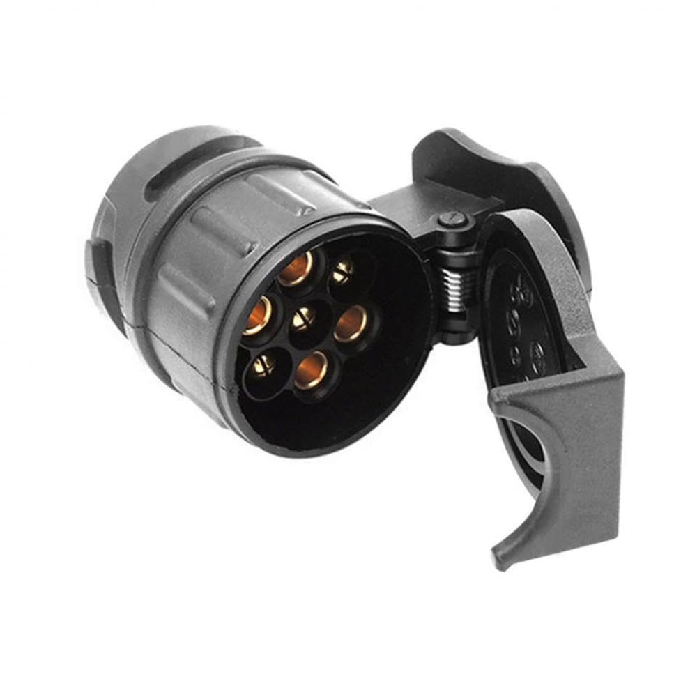 7 Pin bis 13 Pin -Stecker -Adapter Kompatibel mit Autoanhänger Caravan Towbar Socket Universal Connector Accessoire 7 Pin bis 13 Pin -Stecker -Adapter Kompatibel mit Autoanhänger Caravan Towbar Socket Universal Connector Accessoire von SSUMCUWR