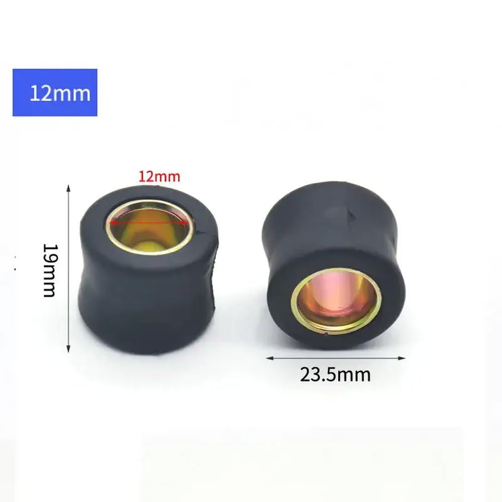 8 Stücke Motorrad -Roller Heck -Stoßdämpfer Gummis -Kissen 10 mm 12 mm kompatible Buchungshülsen(12mm) von SSUMCUWR