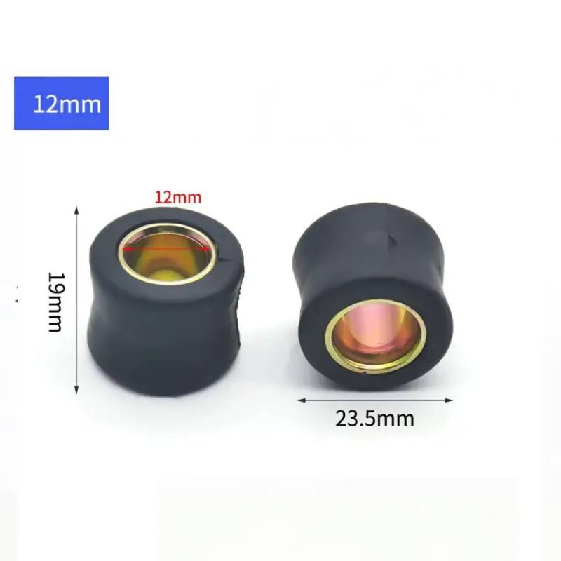 8 Stücke Motorrad -Roller Heck -Stoßdämpfer Gummis -Kissen 10 mm 12 mm kompatible Buchungshülsen(12mm) von SSUMCUWR
