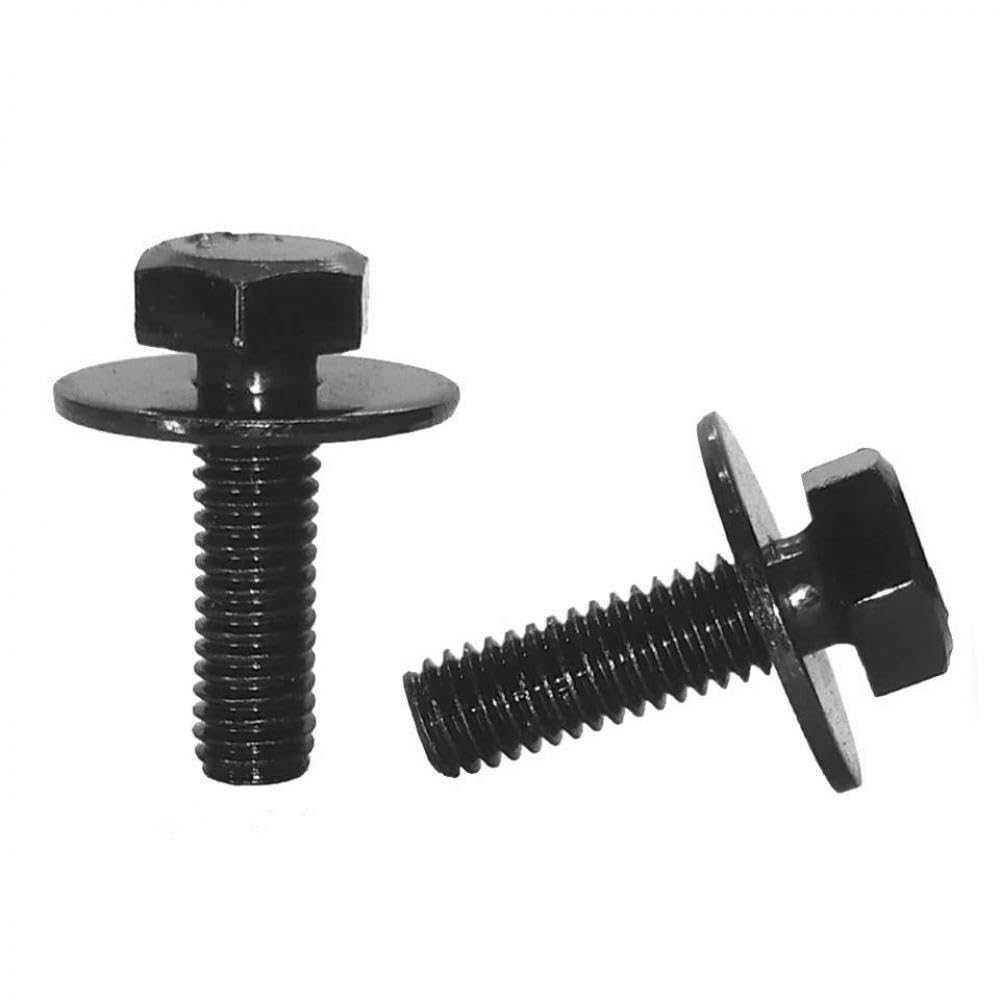Auto 6 mm M6 -Schrauben und Schrauben mit Abstandshaltern Außen Sechskant T20 Kompatibel mit Stoßfänger -Kotflügel Guards Kotflügel 10 oder 5 Stücke(10pcs) von SSUMCUWR