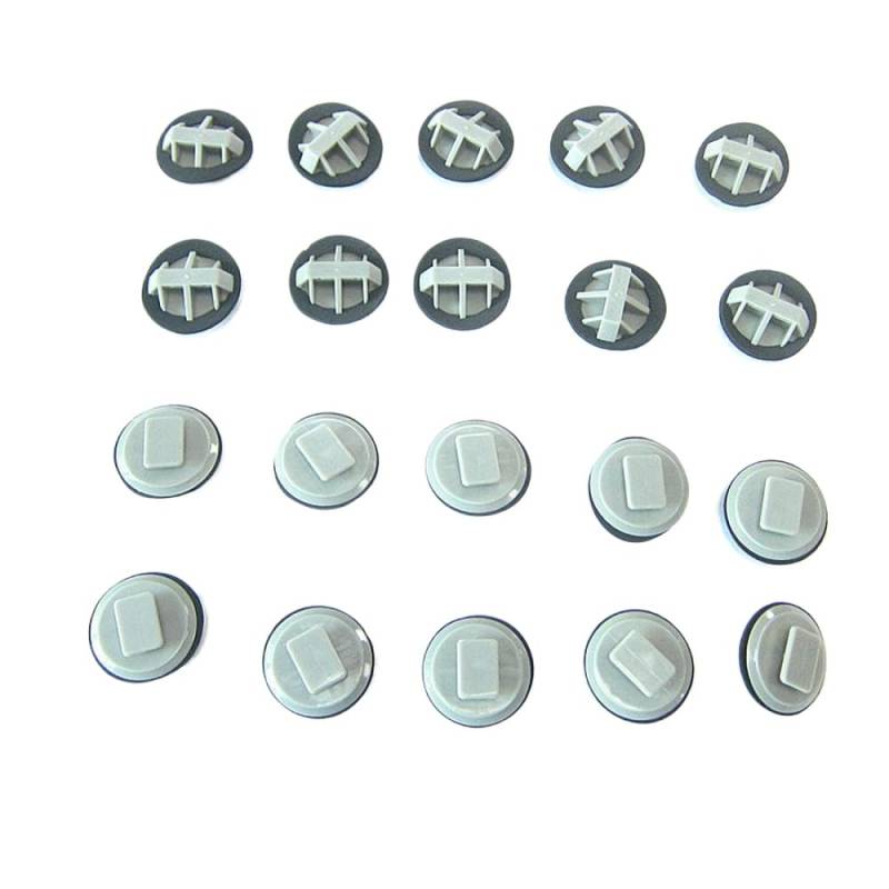 Body Mocking Panel Clip kompatibel mit 2004-2018 CX-5 2012-2021 Autozubehör BS1A-51-SJ3(20 pcs) von SSUMCUWR