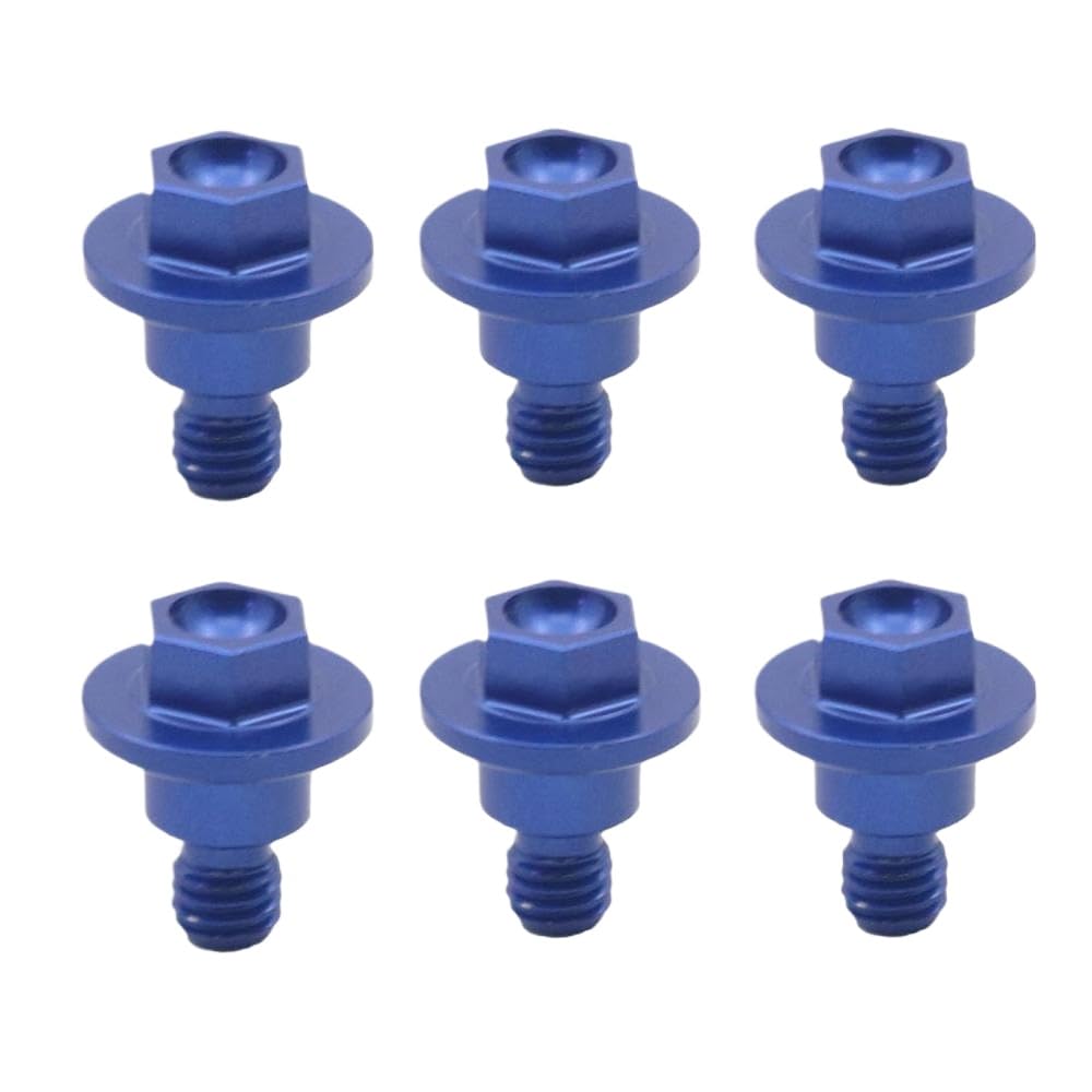 CNC M6*12 vorderer Stoßdämpfer -Schutzschutz mit verschiedenen Modellen 125 150 250 300 350 400 450 500 530 von 2000 bis 2023(Blue) von SSUMCUWR