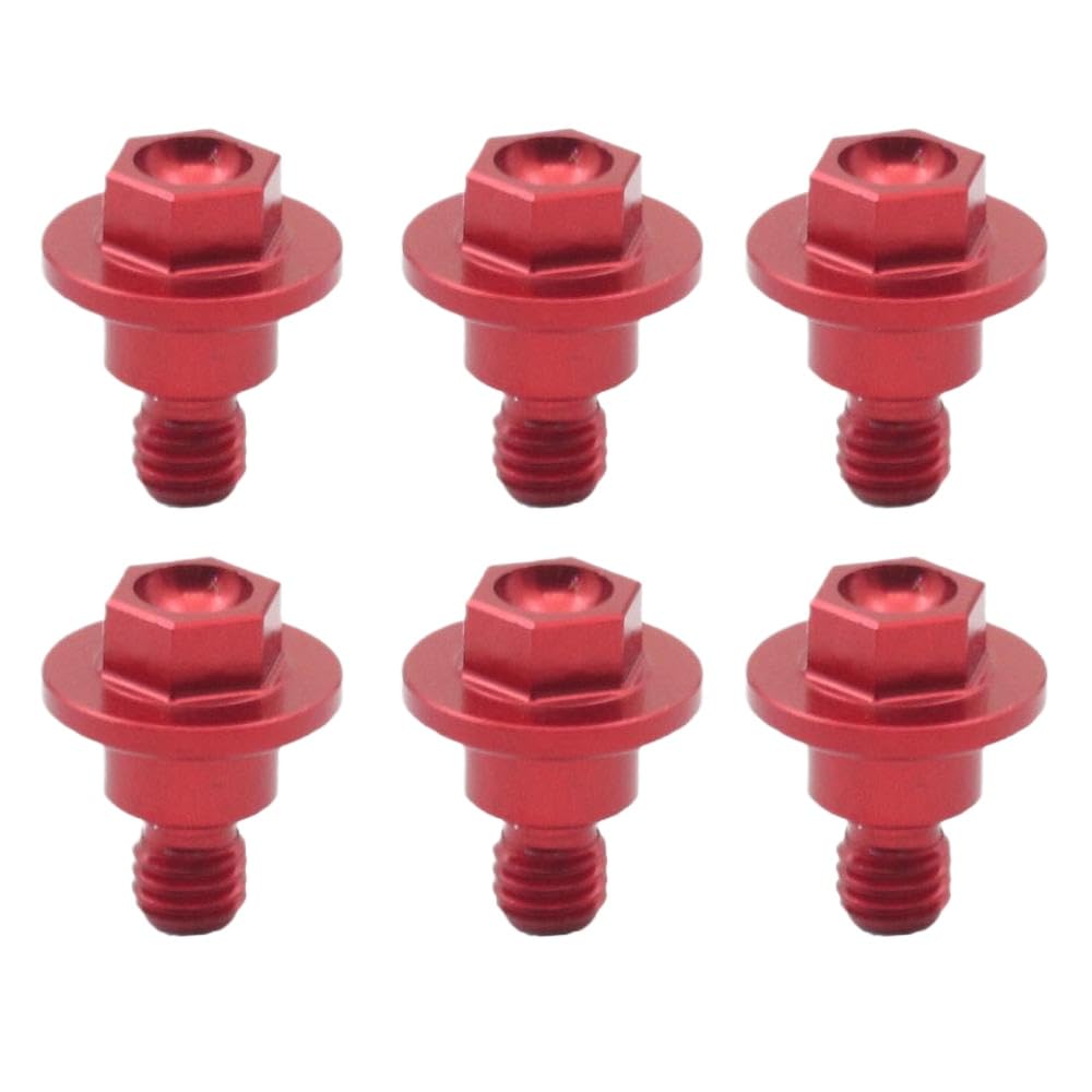 CNC M6*12 vorderer Stoßdämpfer -Schutzschutz mit verschiedenen Modellen 125 150 250 300 350 400 450 500 530 von 2000 bis 2023(Red) von SSUMCUWR