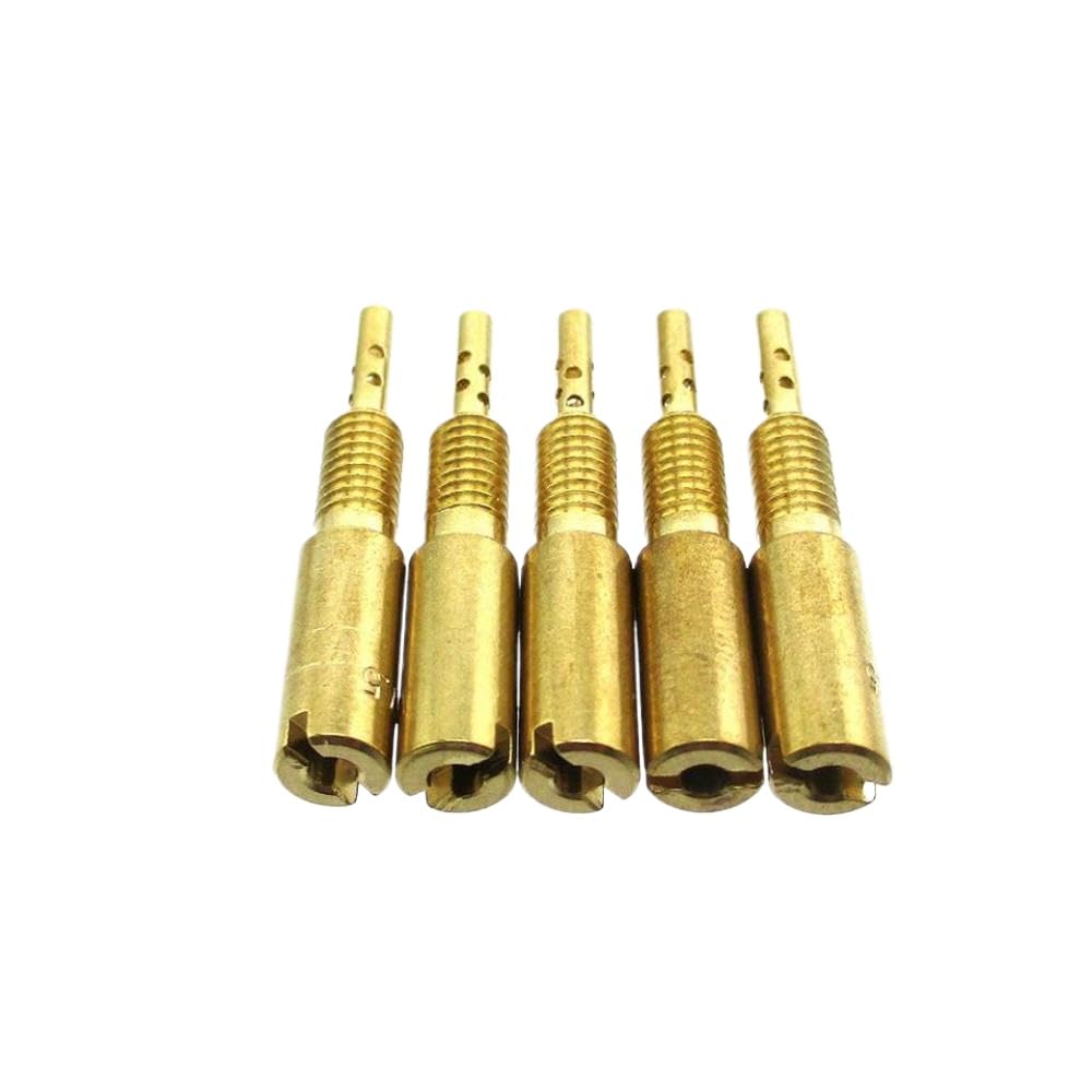Goten Carburetor Jets kompatibel mit RS HS HSR VM28/486 Models Größen 15 17.5 20 22,5 25 Goten Carburetor Jets kompatibel mit RS HS HSR VM28/486 Models Größen 15 17.5 20 22,5 25 von SSUMCUWR