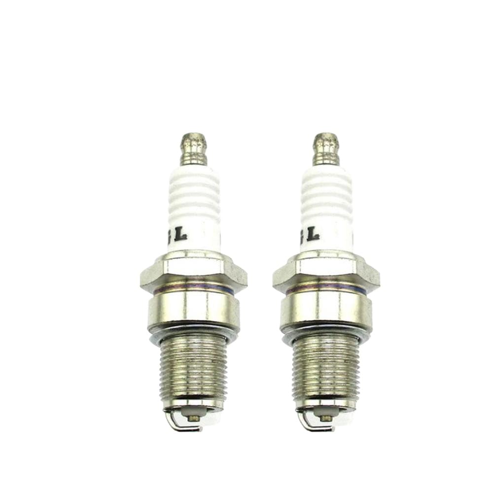 Goten F7TC Zündkerze kompatibel mit GX120 GX160 GX200 Generatoren Rasenmäher Wasserpumpen Go Karts Bikes(2 PCS) von SSUMCUWR