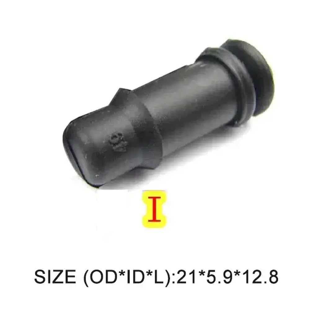 Motorrad universelle Scheibenbrems -Pumpe wasserdichte Gummiabdeckung Kompatibel mit obere und untere Bremssattel -Stoßdämpferhülle(Type I) von SSUMCUWR