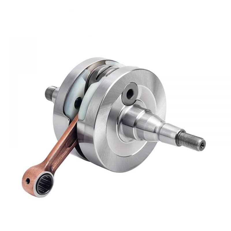Motorradkurbelwelle mit Stiftlager kompatibel mit 125 200 mx Exe SM SXS -Motorenersatz Kompatibel mit 50330018100 5030018200 50330018400 von SSUMCUWR