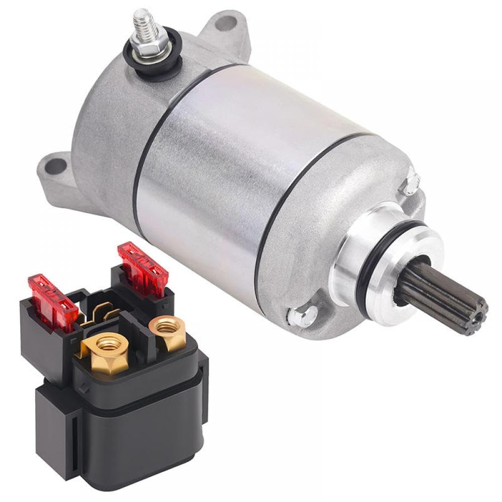 Startermotor und Relais kompatibel mit YFZ450 YFZ450RSE 450SE 450SP 450V Modelle 5TG818900000 5TG81800000000(Set) von SSUMCUWR