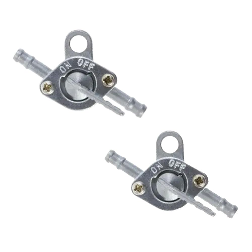 Universal Inline Benzinkraftstoff-Tap-EIN-Aus-Schalter Kompatibel mit Motorrad-Roller kompatibel mit 90ccm 110cc 120cc 125cc 140cc Models 1 PC 2 PC(2 pcs) von SSUMCUWR