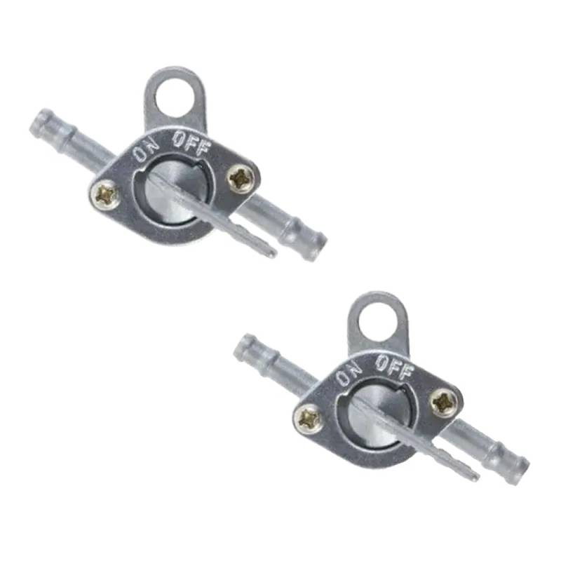 Universal Inline Benzinkraftstoff-Tap-EIN-Aus-Schalter Kompatibel mit Motorrad-Roller kompatibel mit 90ccm 110cc 120cc 125cc 140cc Models 1 PC 2 PC(2 pcs) von SSUMCUWR