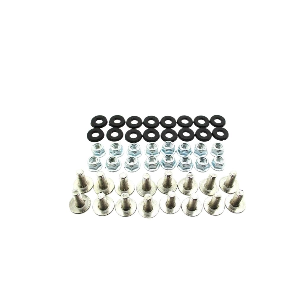 Universeller Plastikschraube Waschmaschine Nussschraubenkit Kompatibel mit 50cc 70 90 110 125cc ATV Quad Universeller Plastikschraube Waschmaschine Nussschraubenkit Kompatibel mit 50cc 70 90 110 125cc ATV Quad von SSUMCUWR
