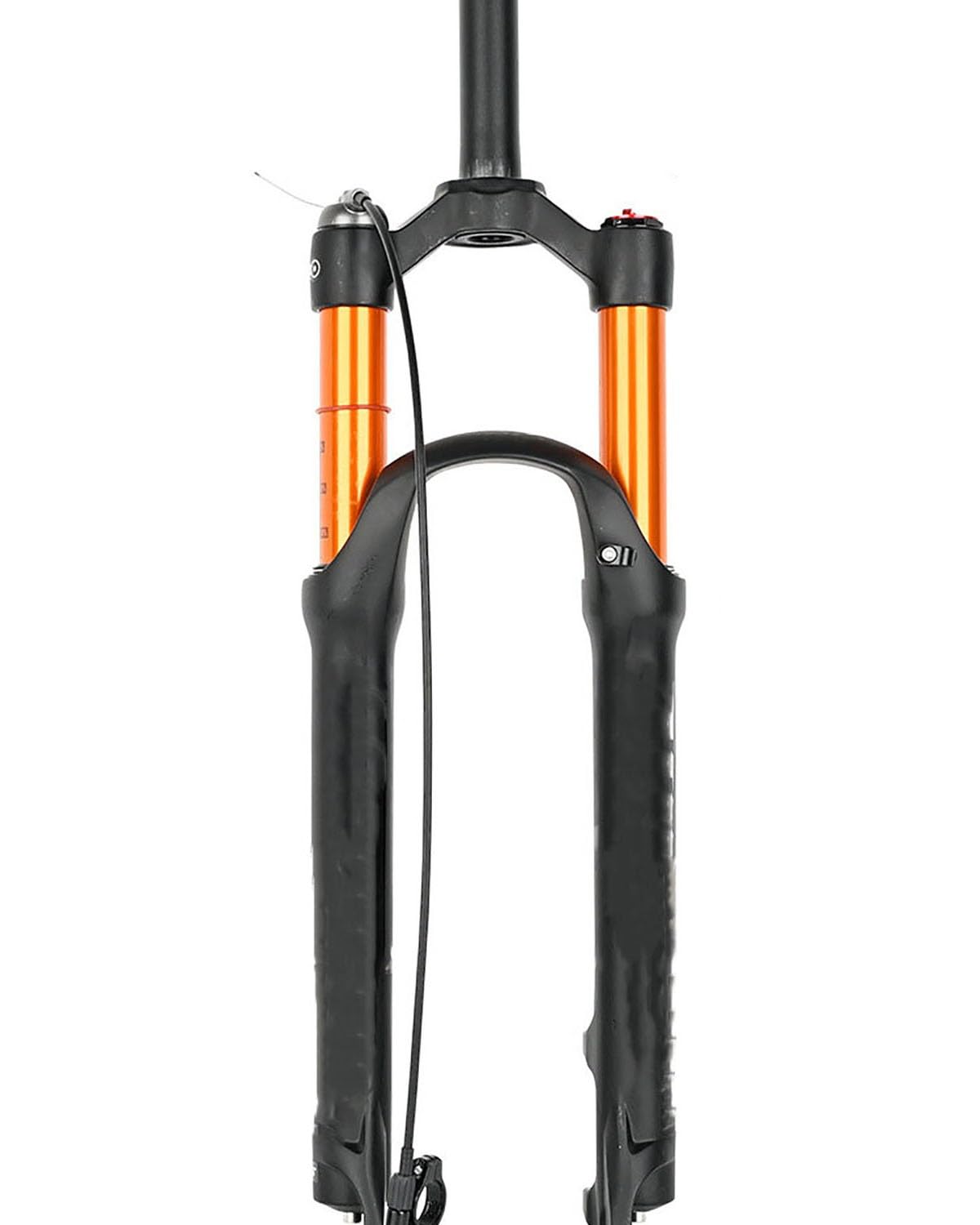 Federgabel Anwendbar Für Fahrrad-Vorderradgabel Aluminiumlegierung Luftdruck Abschließbar Stoßdämpfende Vorderradgabel StoßDäMpfer An Der Vorderradgabel(Wire Control) von SSUYGF