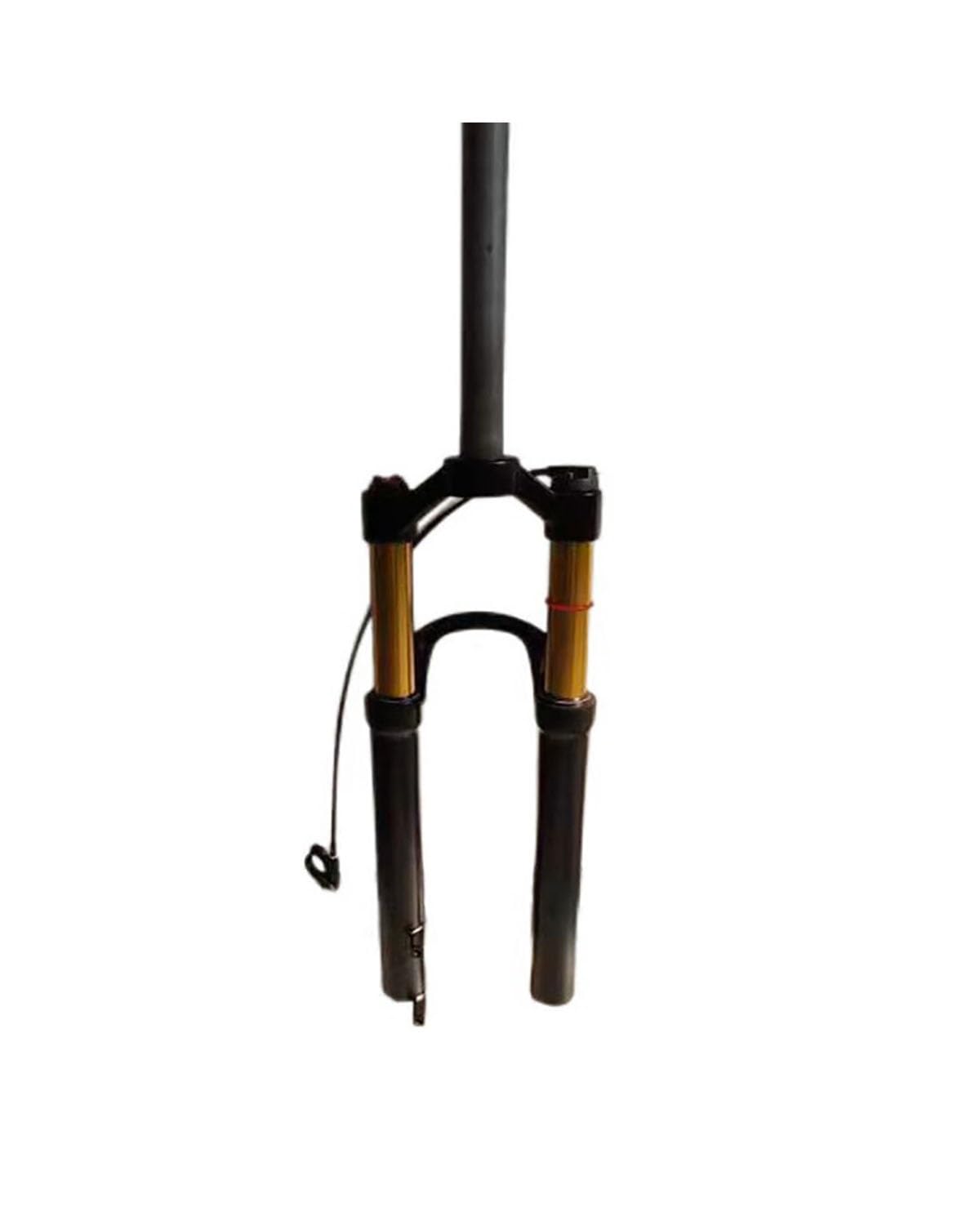 Federgabel Geeignet Für Mountainbikes 26 27,5 29 Aluminiumlegierung Luftdruckleitungs-Steuersperre Einstellbare Stoßdämpfer-Vorderradgabel StoßDäMpfer An Der Vorderradgabel(27.5 inches) von SSUYGF