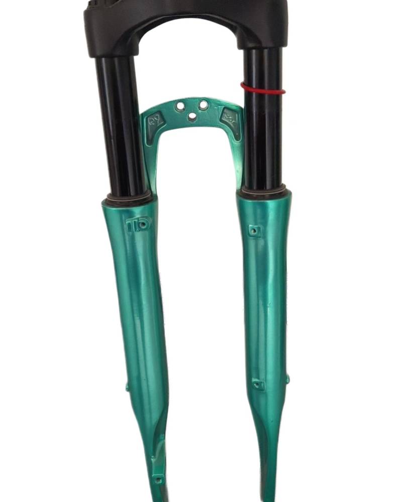Federgabel Geeignet Für Mountainbikes 26 Zoll 700c Aluminiumlegierung Einstellbare Stoßdämpfende Vorderradgabel StoßDäMpfer An Der Vorderradgabel(700c) von SSUYGF