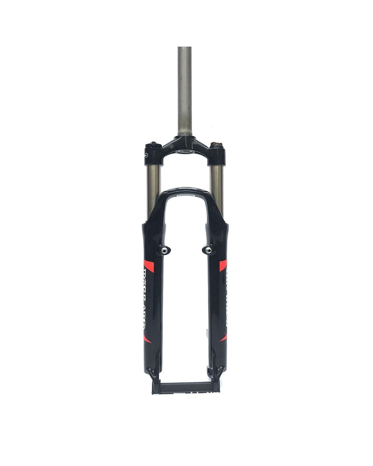 Federgabel Geeignet Für Mountainbikes 26 Zoll Vorderradgabel Stoßdämpfende Vorderradgabel Aus Aluminiumlegierung StoßDäMpfer An Der Vorderradgabel(Black) von SSUYGF