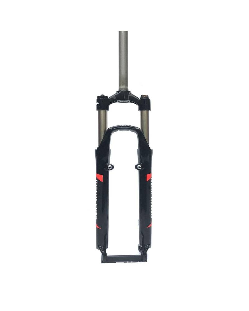 Federgabel Geeignet Für Mountainbikes 26 Zoll Vorderradgabel Stoßdämpfende Vorderradgabel Aus Aluminiumlegierung StoßDäMpfer An Der Vorderradgabel(Black) von SSUYGF