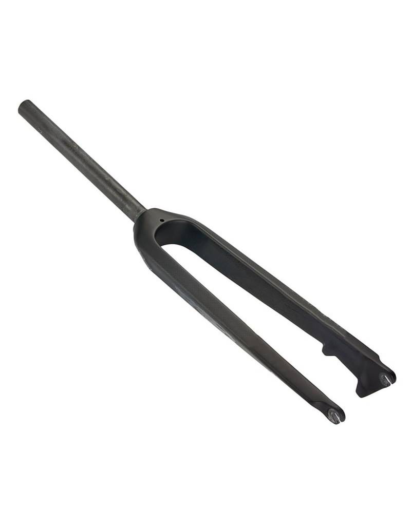 Federgabel Geeignet Für Rennrad-Hartgabel Aluminiumlegierung Gerades Rohr Bunte Vordergabel StoßDäMpfer An Der Vorderradgabel(Carbon Fiber Texture) von SSUYGF