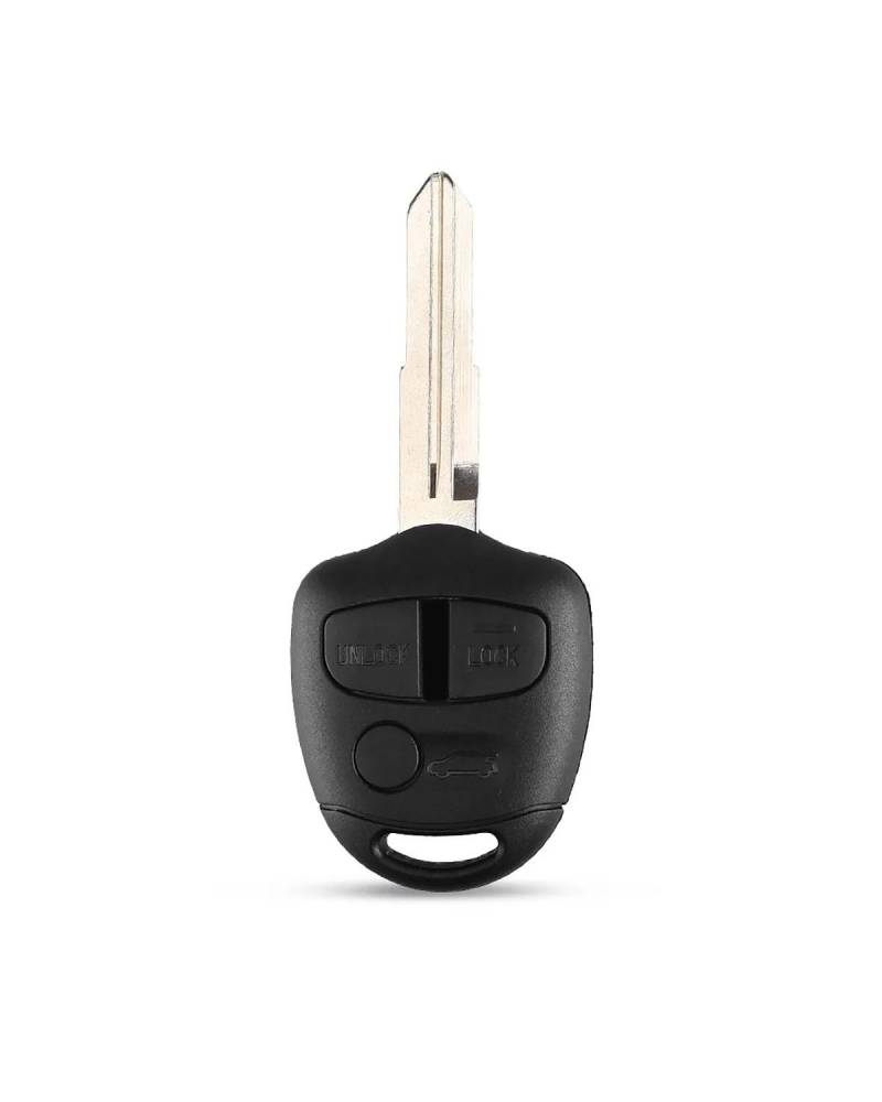 Funkschlüsseletui 2/3 Tasten rechts/Links für ASX für GRANDIS für Outlander für Lancer-EX für modifiziertes Klapp-Fernschlüsselgehäuse Autoschlüsselhülle(3 Button Right) von SSUYGF