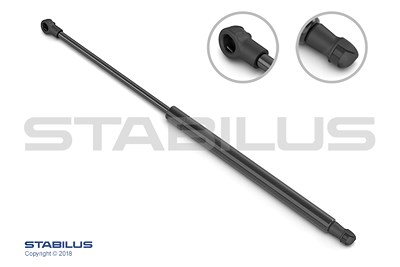 Stabilus Gasfeder, Einlegeboden (Koffer-/Laderaum) [Hersteller-Nr. 652505] für Alpina, BMW von STABILUS