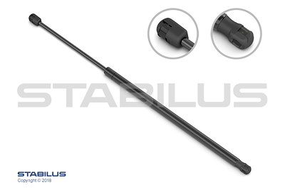 Stabilus Gasfeder, Koffer-/Laderaum [Hersteller-Nr. 1431EG] für Chevrolet, Gm Korea von STABILUS