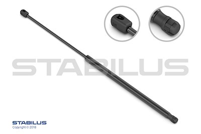 Stabilus Gasfeder, Koffer-/Laderaum [Hersteller-Nr. 016687] für Citroën, Mitsubishi, Peugeot von STABILUS