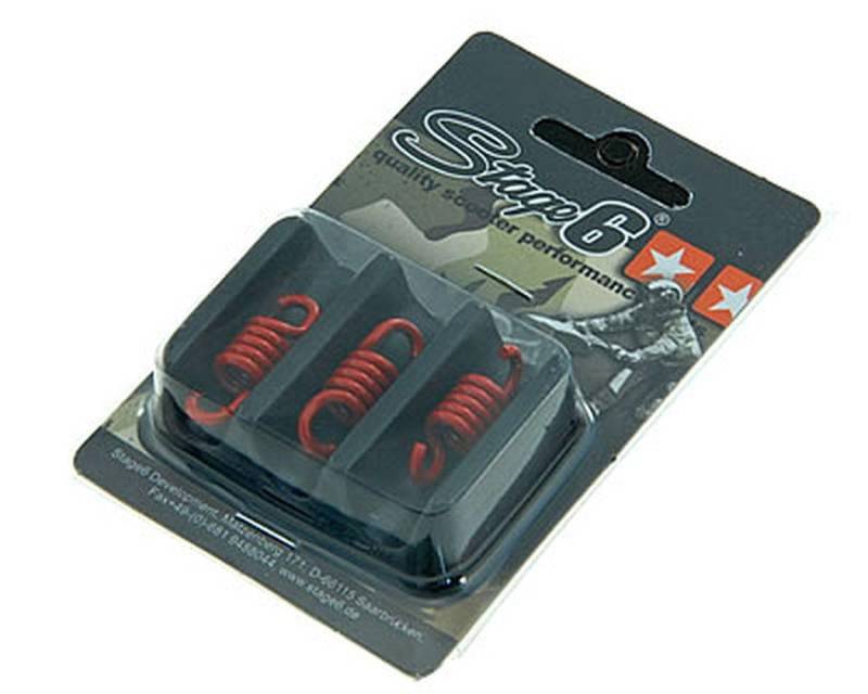 Kupplungsfedern STAGE6 Torque Control 3 Stück, rot hart von Stage6