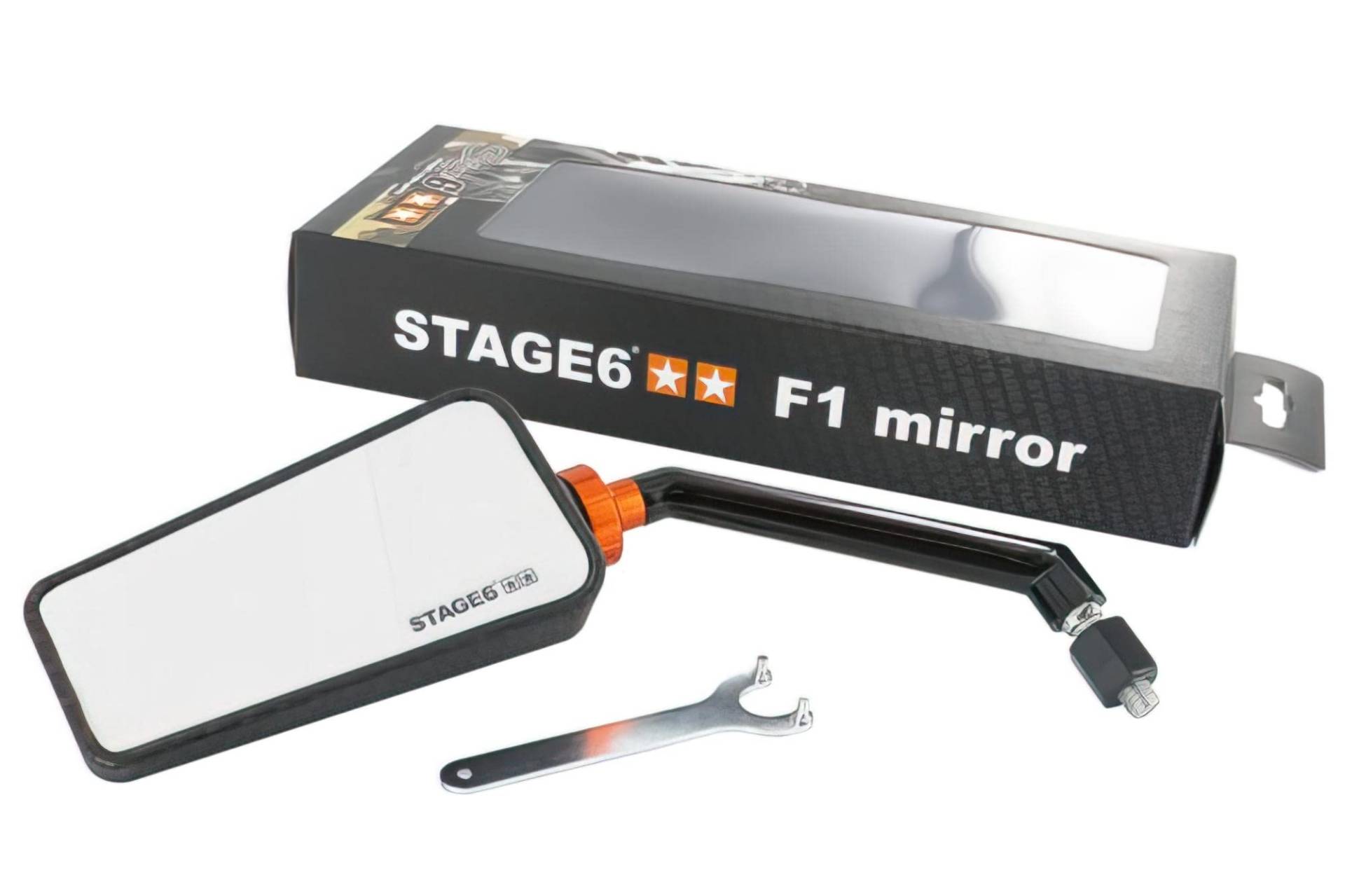 Spiegel Stage6 F1 links M8 Carbon-look matt von Stage6