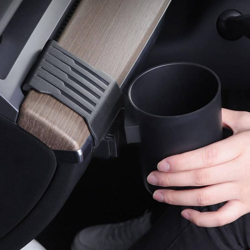 Armaturenbrett-Wasserbecherhalter für Tesla Model 3 Y, zentrale Steuerung, Telefonhalter, Organizer, linke Aufbewahrungsbox, Auto-Innenzubehör von STAMOO