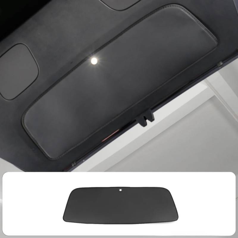 Für Tesla Model 3 (2016-2024) Model Y (2020-2024) Heckklappenmatte Leder Schutzpolster Kofferraumschutzmatte Allwetter-Innentürverkleidungen (2020-2024Model Y) von STAMOO