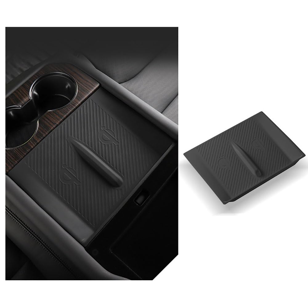 Mittelkonsole Organizer für Tesla Model S Model X 2022 2023 2024 2025 Mittelkonsole Organizer Tray Matte Zentrale Steuerung untere hintere Armlehne Aufbewahrungsbox Pad Auto Fahrzeugmatte (Modell S Mittelkonsole Organizer für Tesla Model S Model X 2022 2023 2024 2025 Mittelkonsole Organizer Tray Matte Zentrale Steuerung untere hintere Armlehne Aufbewahrungsbox Pad Auto Fahrzeugmatte (Modell S von STAMOO