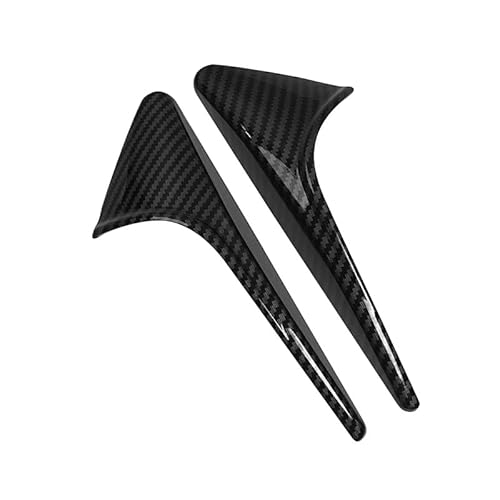 Passend für Tesla Model 3 Highland 2024 Model Y (2023–2024) HW4.0 Blinker-Seitenkamera-Schutzabdeckung, 2 Stück (glänzende Kohlefaser) von STAMOO