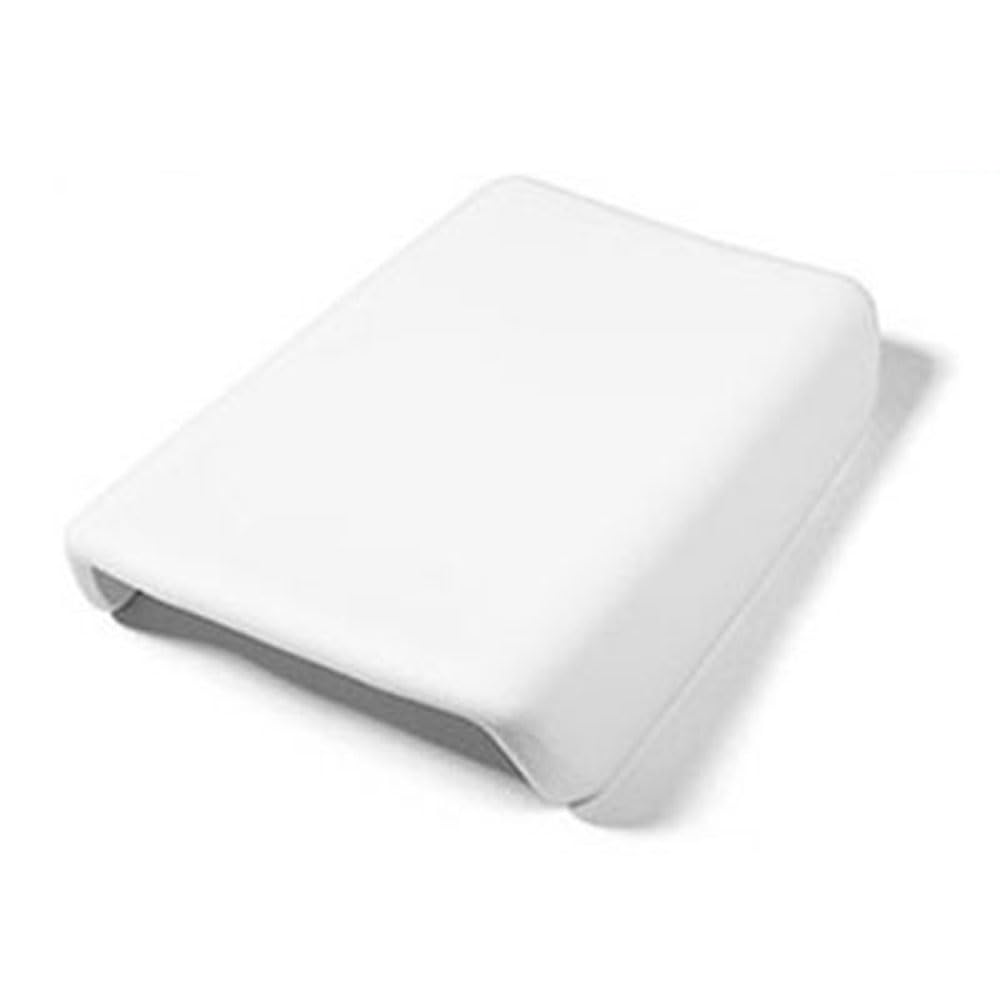 STAMOO Für Tesla Model Y Model 3 (nicht zutreffendes Modell 3 Highland 2024) Mittelkonsole Armlehnenbezug TPE Verschleißfeste Dekor Armlehne Box Protector (Weiß) von STAMOO