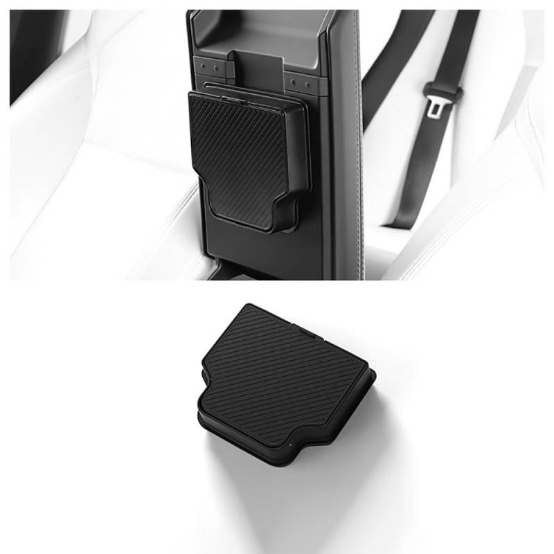 STAMOO Mittelkonsolen-Organizer für Tesla Model 3 Highland 2024 Armlehne, versteckte magnetische Aufbewahrungsbox, ABS, Auto-Innenzubehör, Gadgets von STAMOO