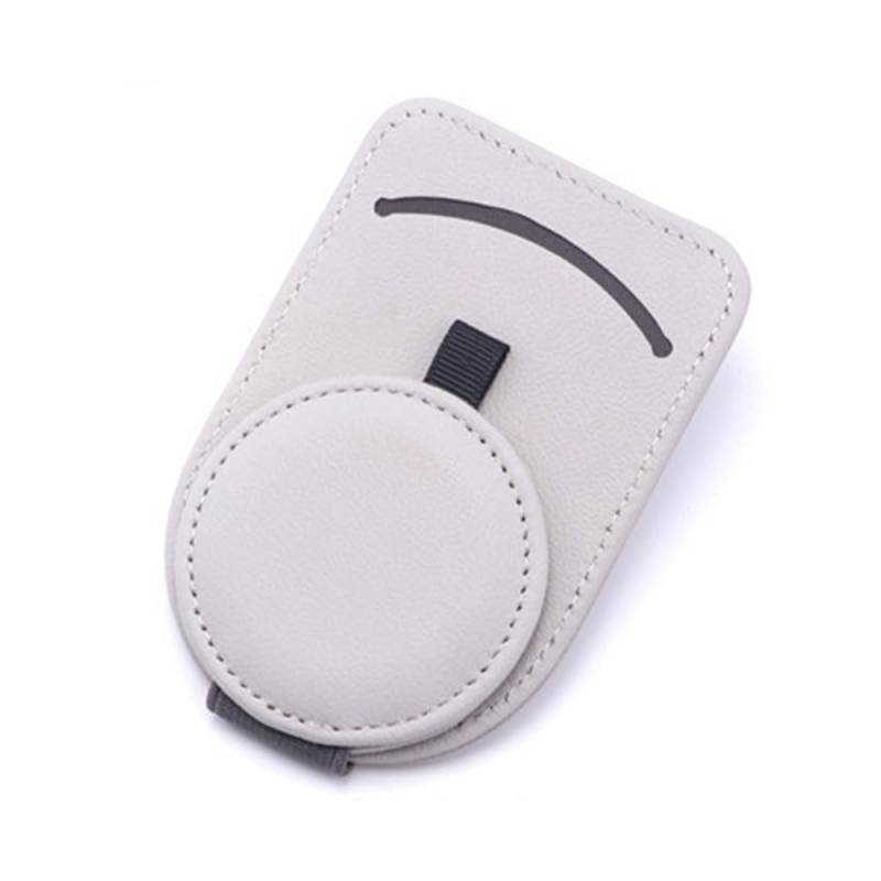 STAMOO Sonnenbrillenhalter Auto Visier für Tesla Model 3 Y X S Sonnenbrillenhalter Brillenclip Visier (Grau) von STAMOO