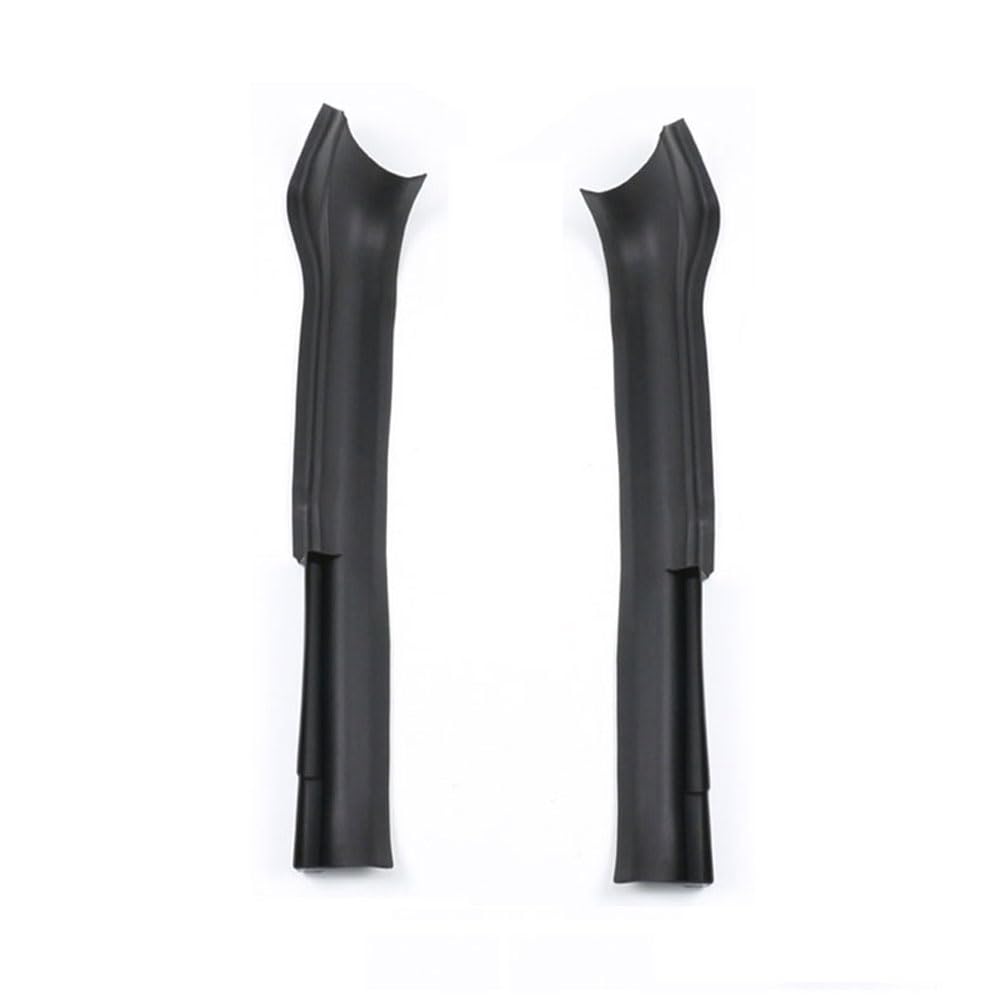 STAMOO TPE Schwellenstange Tür Willkommen Pedal für Tesla Model Y Eckschutz Kickguard Zubehör Modifikation Auto Anti-Schmutz-Pad (Schwellenstreifen 2 Stück) von STAMOO
