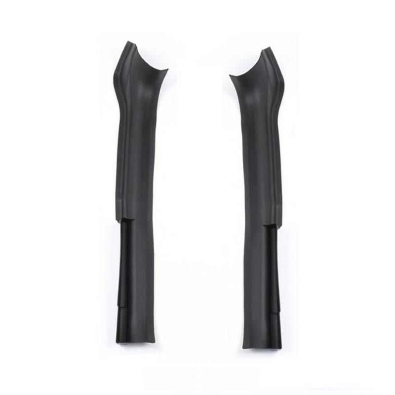 STAMOO TPE Schwellenstange Tür Willkommen Pedal für Tesla Model Y Eckschutz Kickguard Zubehör Modifikation Auto Anti-Schmutz-Pad (Schwellenstreifen 2 Stück) von STAMOO