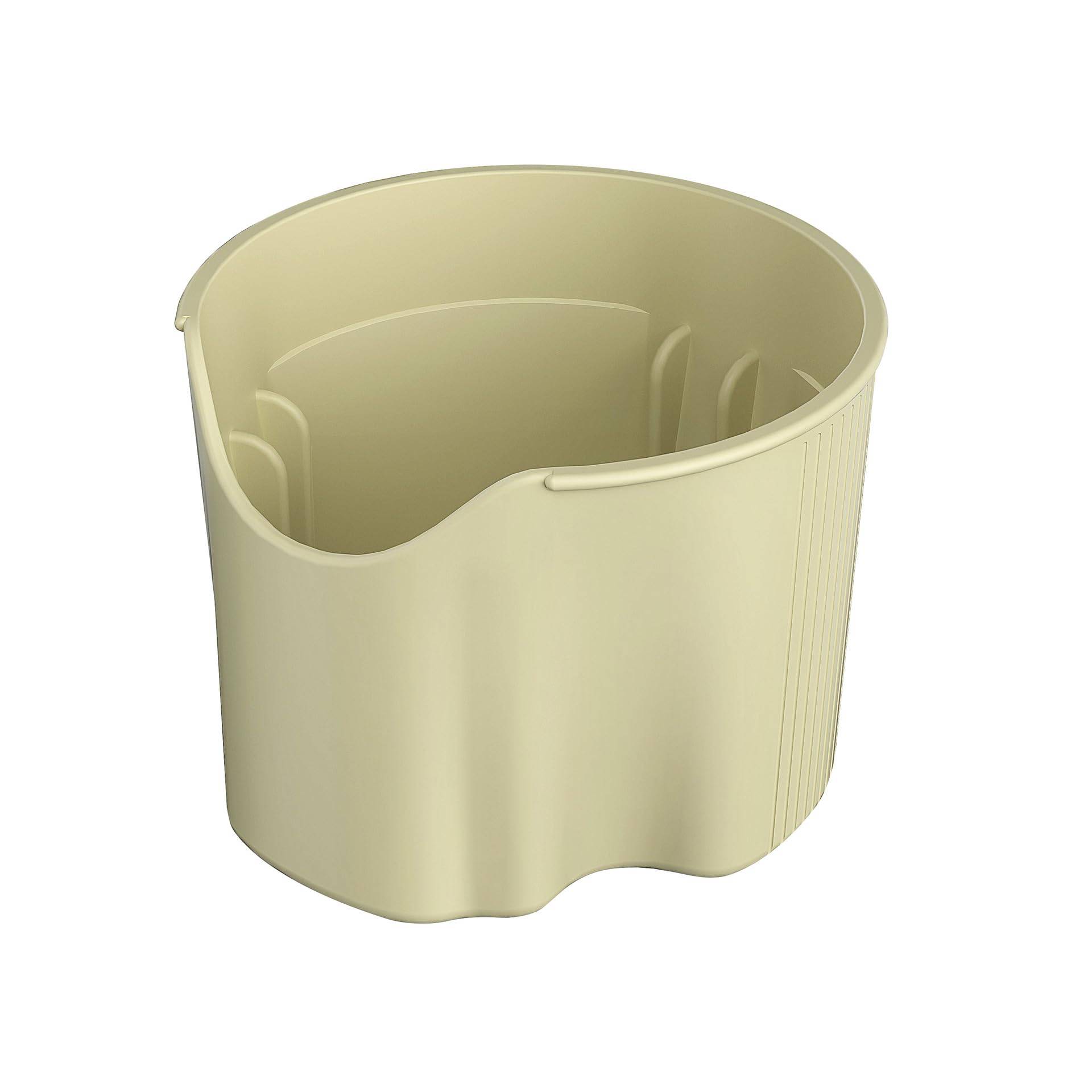TPE Mittelkonsole Wasserbecherhalter Einsatz für Tesla Model 3 Model Y 2021-2023 Slot Slip Limiter Stoßfest (1, Beige) von STAMOO