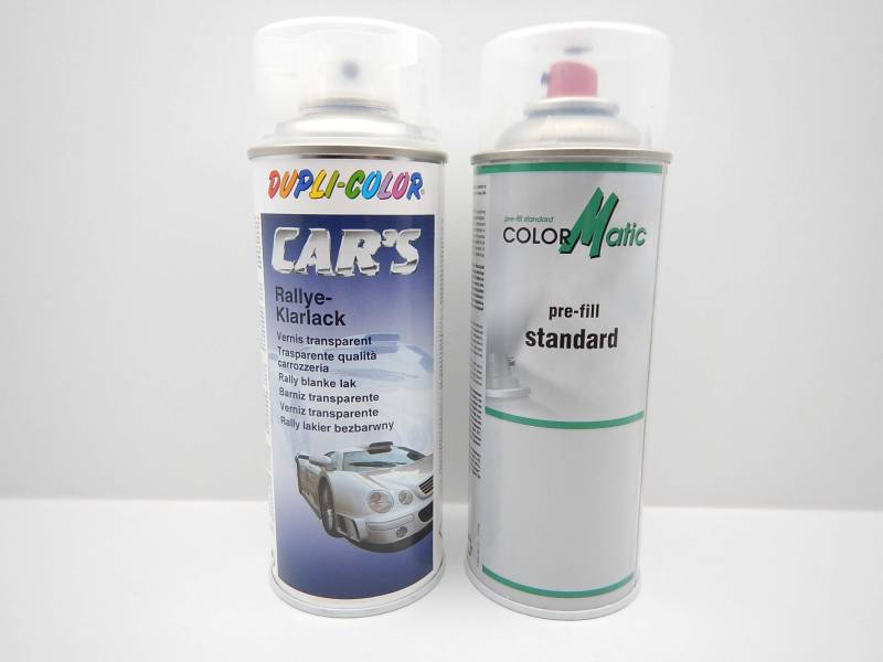 AUTOLACK KFZ Lack Z163 LICHTSILBER LACKSPRAY Spray SPRAYDOSE (2) von STANDOX