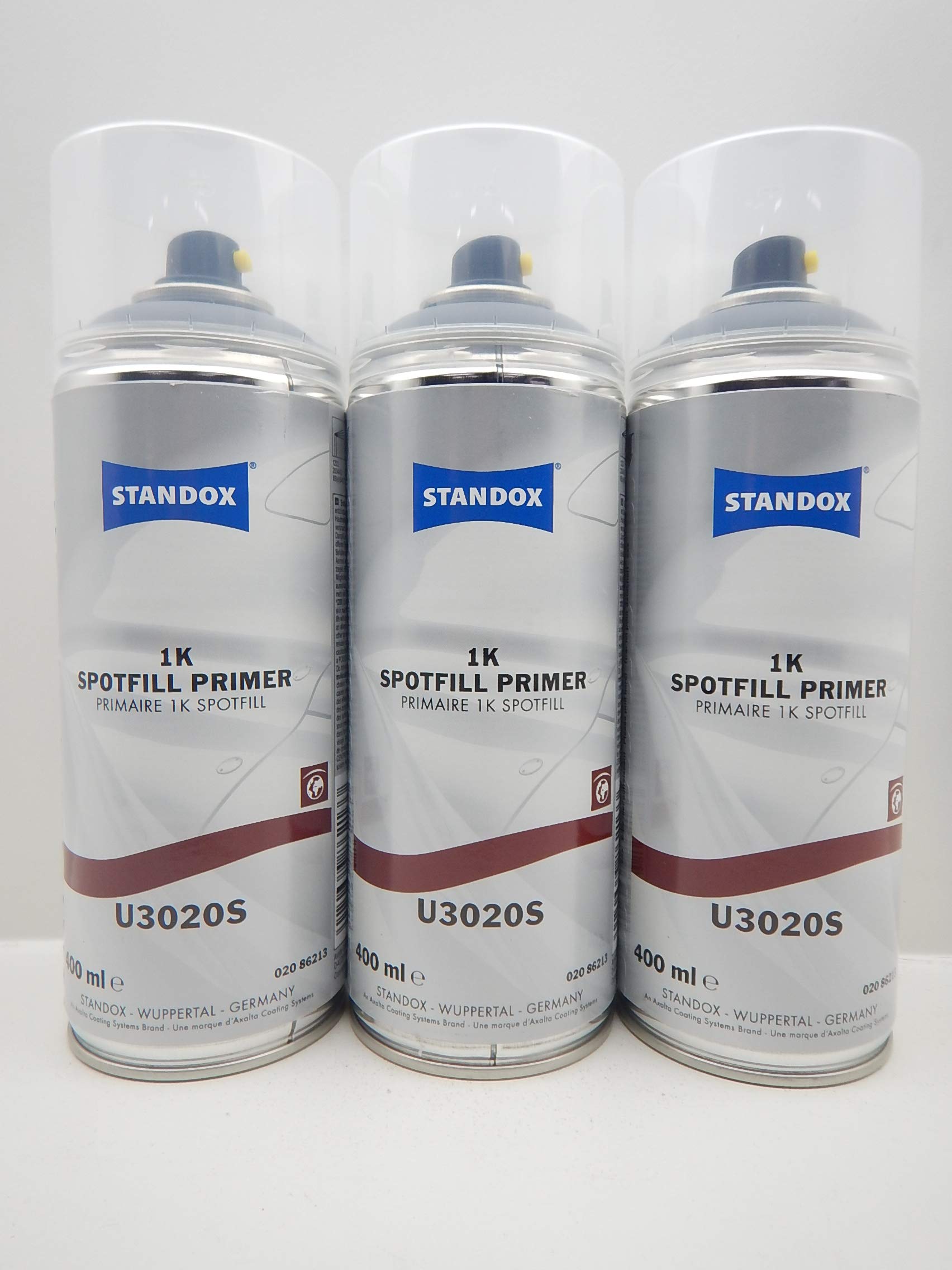 STANDOX 1K SPOTFILL Primer U3020S GRUNDIERUNG Filler FÜLLR 02086213 400ML (3) von STANDOX