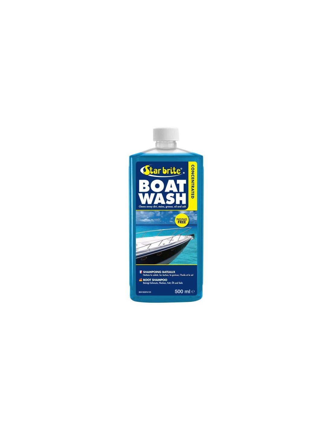 STAR BRITE Unisex 478146 Biologisch abbaubare Seife, blau, 0,5L STAR BRITE Unisex 478146 Biologisch abbaubare Seife, blau, 0,5L von STAR BRITE