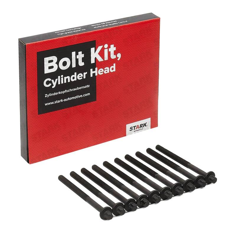STARK SKBOK-23660130 10x Zylinderkopfschraubensatz Zylinderkopfschrauben-Set 122mm von STARK