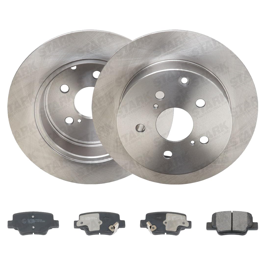 STARK SKBK-10992262 Bremsenset Hinten 296.8mm - Bremsen Set mit Bremsscheiben und Bremsbeläge Satz STARK SKBK-10992262 Bremsenset Hinten 296.8mm - Bremsen Set mit Bremsscheiben und Bremsbeläge Satz von STARK