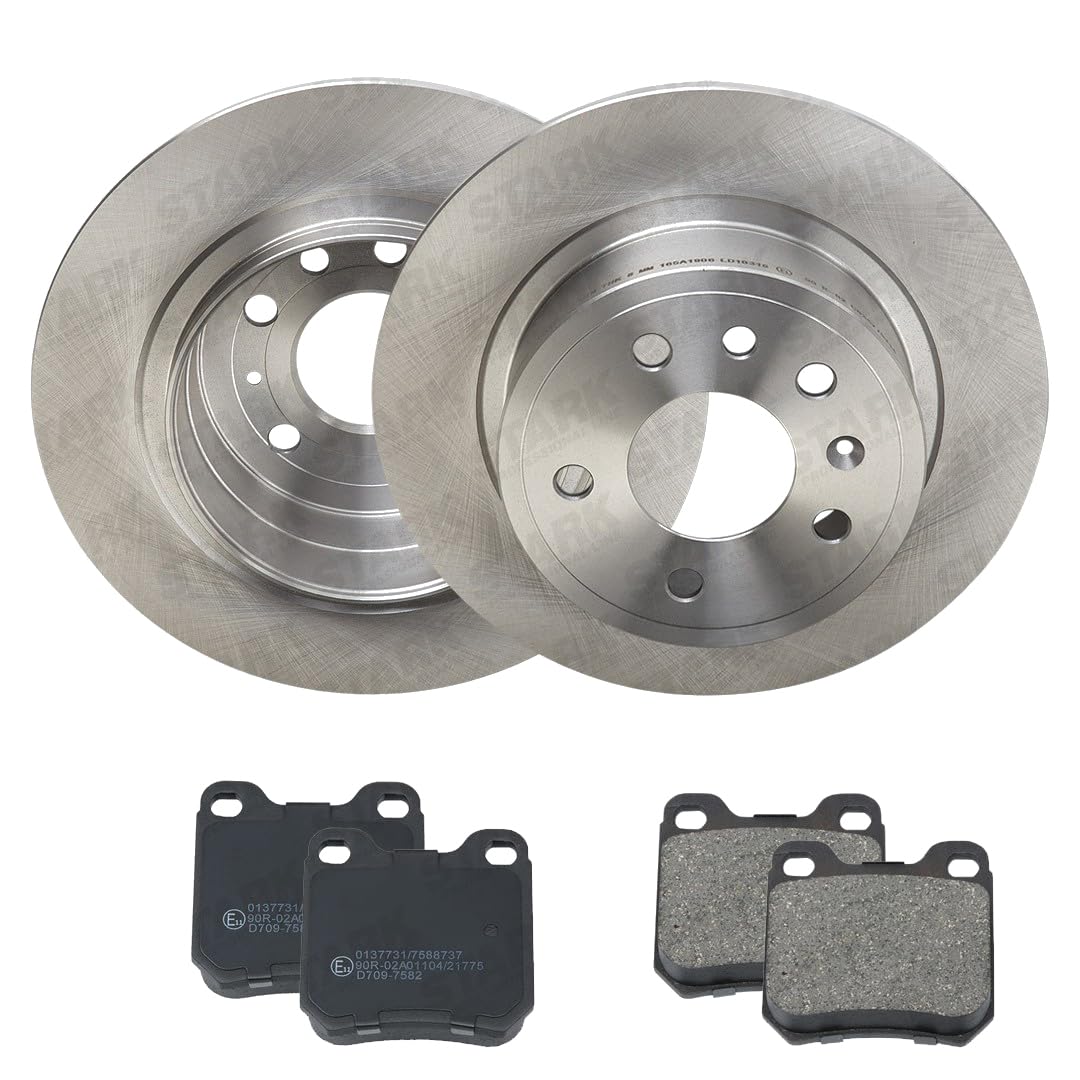 STARK SKBK-10993361 Bremsenset Hinten 286mm - Bremsen Set mit Bremsscheiben und Bremsbeläge Satz STARK SKBK-10993361 Bremsenset Hinten 286mm - Bremsen Set mit Bremsscheiben und Bremsbeläge Satz von STARK