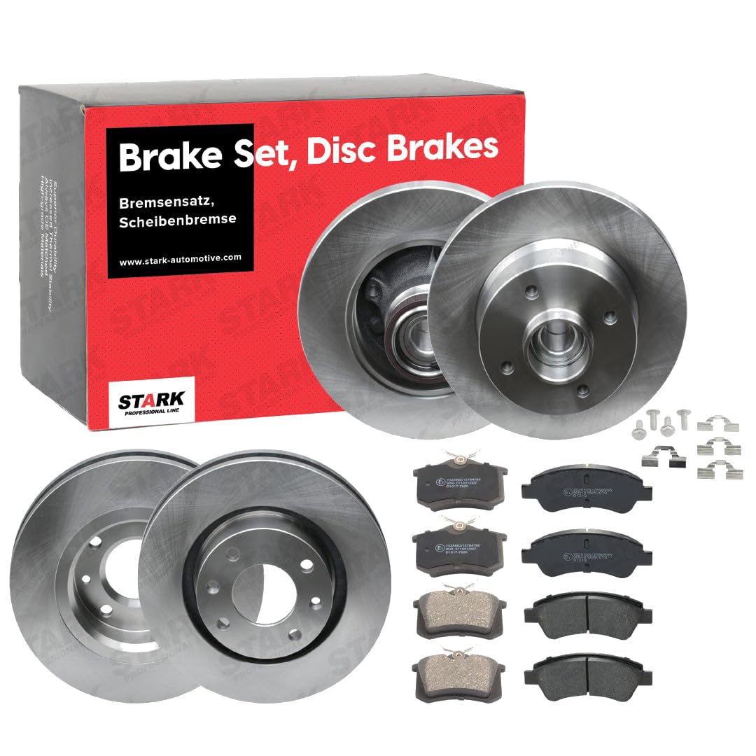 STARK SKBK-10991736 Bremsenset Hinten Vorne, Belüftet 249,0, 266mm - Bremsen Set mit Bremsscheiben und Bremsbeläge Satz STARK SKBK-10991736 Bremsenset Hinten Vorne, Belüftet 249,0, 266mm - Bremsen Set mit Bremsscheiben und Bremsbeläge Satz von STARK