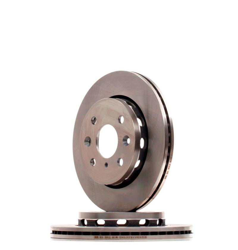 2x STARK Bremsscheibe Vorne Ø242mm Höhe: 43.6mm Dicke: 20mm Lochzahl: 4/7 Lochkreis-Ø: 100mm innenbelüftet SKBD-0023456 von STARK